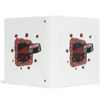hockey puck breaking brick wall binders