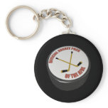 Hockey Puck keychains
