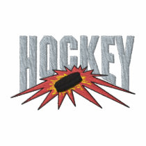 Hockey Puck Logo embroidered shirts