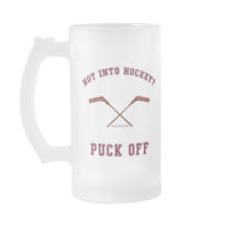 Hockey Puck Off Mugs