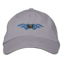 Hockey Puck Tribal embroidered hats