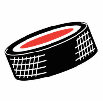 hockey puck vector design photo cut out