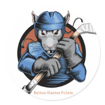 Hockey Rat Sticker