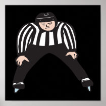 Hockey Referee Poster
