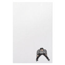 Hockey Referee Stationery Design