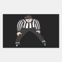 Hockey Referee Sticker