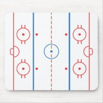 Hockey Rink Mousepad by Madinagoodway Hockey Rink Mousepad