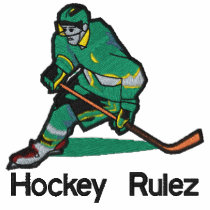 Hockey Rulez Embroidered Shirt embroidered shirts by fathersdaytshirts Hockey Rulez Embroidered Shirt embroidered shirts