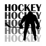Hockey Silhouette T-shirts and Gifts