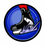 Hockey Skate Cut Out