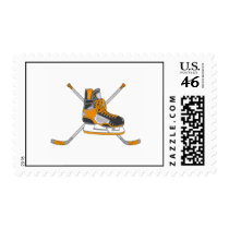 Hockey Skate stamps