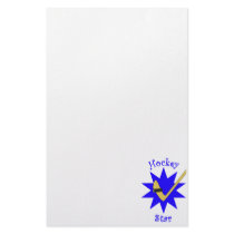 Hockey Star stationery by nikiclix Hockey Star stationery
