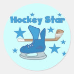 Hockey Star Stickers