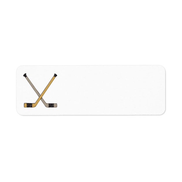 Hockey Sticks Label 027742
