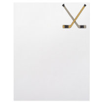 Hockey Sticks Letterhead Template