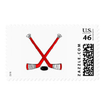 Hockey Sticks Stamp
