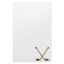 Hockey Sticks Stationery