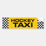 Hockey Taxi Bumper Stickers