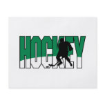 hockey text green flyers
