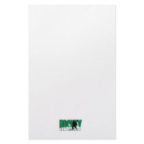 hockey text green stationery paper