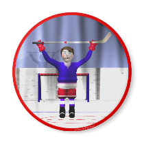 Hockey Winner magnets