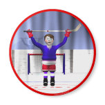Hockey Winner magnets