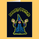 hocus pocus halloween greeting card cards
