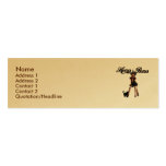 Hocus Pocus Halloween Witch Business Card Template