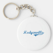 Hodgenville Kentucky Classic Design Keychains