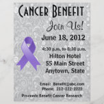 Hodgkin Lymphoma Awareness Benefit  Floral Flyer