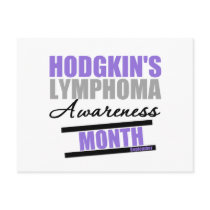 Hodgkins Disease Awarenes Month postcards