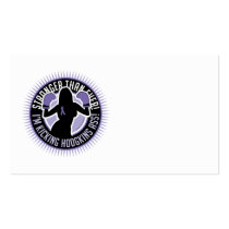 Hodgkin's Disease Boxing Girl business cards
