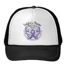 Hodgkins Disease Butterfly 3 Trucker Hat