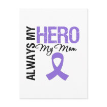 Hodgkin's Disease Mom Always My Hero Postcards