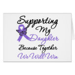 Hodgkin's Disease Supporting Daughter cards