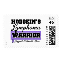 Hodgkin's Disease Warrior postage by cancerapparel Hodgkin's Disease Warrior postage