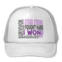 Hodgkins Lymphoma aka Hodgkin's Disease Survivor 4 Hat