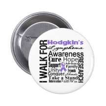Hodgkins Lymphoma Awareness Walk Pins