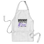 Hodgkins Lymphoma Cancer Picked The Wrong Diva v2 aprons