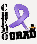 Hodgkin's Lymphoma Chemo Grad t-shirts