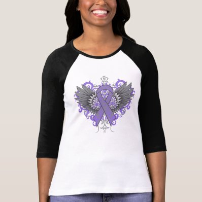 Hodgkins Lymphoma Cool Wings Tee Shirts