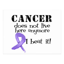 Hodgkins Lymphoma Does Not Live Here Anymore Postcard