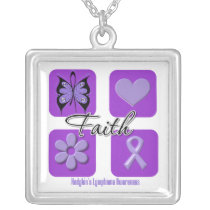 Hodgkins Lymphoma Faith Inspirations Necklaces