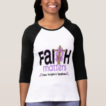 Hodgkins Lymphoma Faith Matters Cross 1 Tees