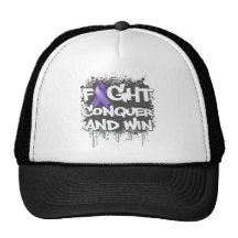 Hodgkin's Lymphoma Fight Conquer and Win Hat
