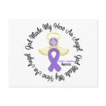 Hodgkins Lymphoma God Made My Hero An Angel Postcard
