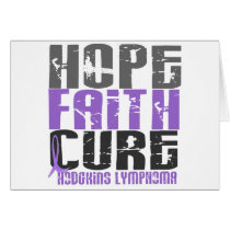 Hodgkin's Lymphoma HOPE FAITH CURE 1 cards