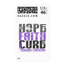 Hodgkin's Lymphoma HOPE FAITH CURE 1 Stamp