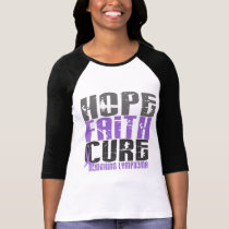 Hodgkin's Lymphoma HOPE FAITH CURE 1 t-shirts