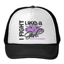 Hodgkins Lymphoma I Fight Like A Girl 13.1 Mesh Hat